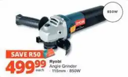 Checkers Hyper Ryobi Angle Grinder offer