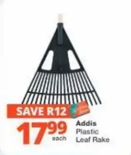Checkers Hyper Addis Plastic Leaf Rake offer