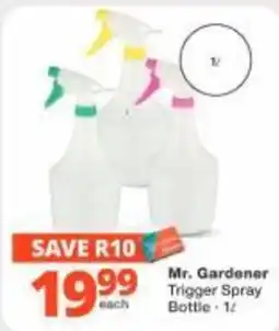 Checkers Hyper Mr. Gardener Trigger Spray Bottle offer
