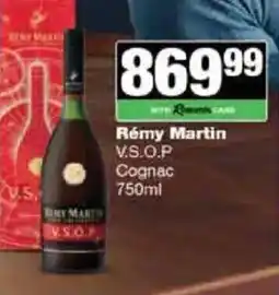 Spar Tops Rémy Martin V.S.O.P Cognac offer