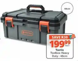 Checkers Hyper Tactix Toolbox Heavy Duty offer
