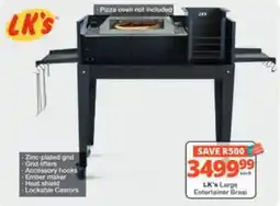 Checkers Hyper LK's Large Entertainer Braai offer