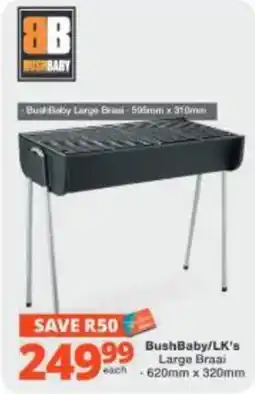Checkers Hyper BushBaby Large Braai offer
