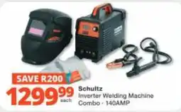 Checkers Hyper Schultz Inverter Welding Machine Combo offer