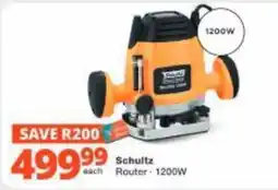 Checkers Hyper Schultz Router offer