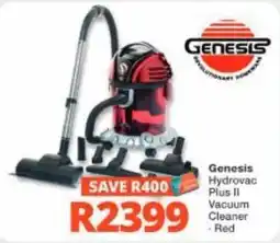 Checkers Hyper Genesis Hydrovac Plus II Vacuum Cleaner - Red offer