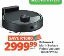 Checkers Hyper Roborock Multi-Surface Robot Vacuum offer