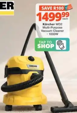 Checkers Hyper Kärcher WD2 Multi-Purpose Vacuum Cleaner offer