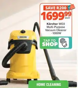 Checkers Hyper Kärcher WD3 Multi-Purpose Vacuum Cleaner offer