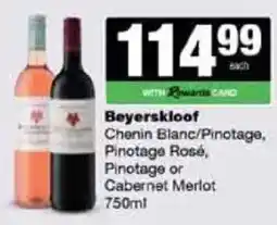 Spar Tops Beyerskloof Chenin Blanc/Pinotage offer