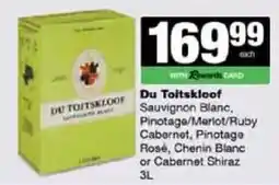 Spar Tops Du Toitskloof offer