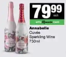 Spar Tops Annabelle Cuvee Sparkling Wine offer