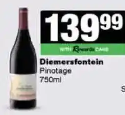 Spar Tops Diemersfontein Pinotage offer