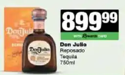 Spar Tops Don Julio Reposado Tequila offer