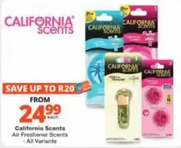 Checkers Hyper California Scents Air Freshener Scents offer