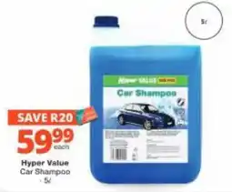 Checkers Hyper Hyper Value Car Shampoo offer