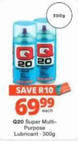 Checkers Hyper Q20 Super Multi-Purpose Lubricant offer