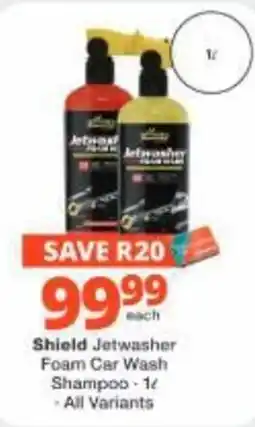 Checkers Hyper Shield Jetwasher Foam Car Wash Shampoo offer
