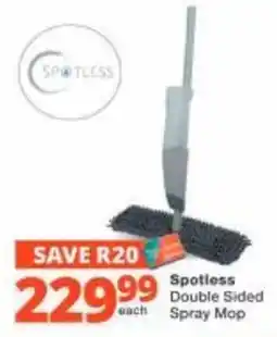 Checkers Hyper Spotless Double Sided Spray Mop offer