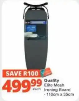 Checkers Hyper Quality Elite Mesh Ironing Board offer