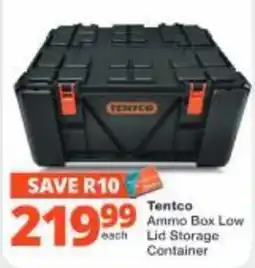 Checkers Hyper Tentco Ammo Box Low Lid Storage Container offer