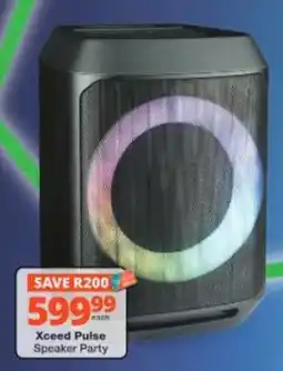 Checkers Hyper Xceed Pulse Speaker Party offer