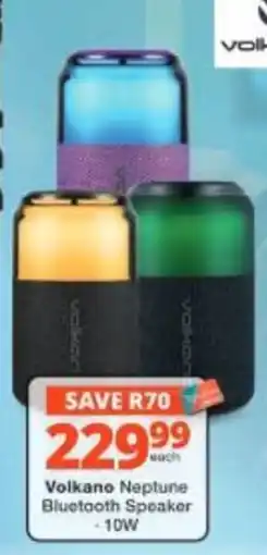 Checkers Hyper Volcano Neptune Bluetooth Speaker offer