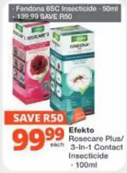 Checkers Hyper EfeKto Rosecare Plus/ 3-In-1 Contact Insecticide offer