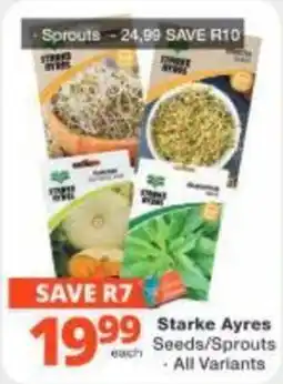 Checkers Hyper Starke Ayres Seeds/Sprouts offer