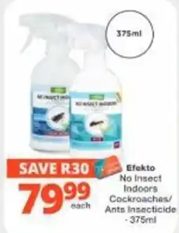 Checkers Hyper Efekto No Insect Indoors Cockroaches/Ants Insecticide offer
