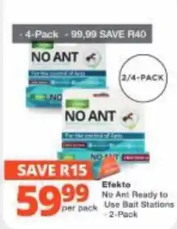 Checkers Hyper Efekto No Ant Ready to Use Bait Stations offer