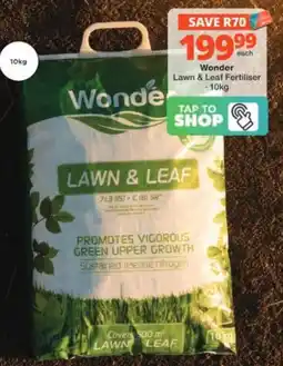 Checkers Hyper Wonder Lawn & Leaf Fertiliser offer