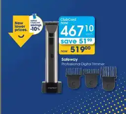 Clicks Safeway Professional Digital Trimmer offer