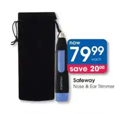 Clicks Safeway Nose & Ear Trimmer offer
