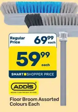 Pick n Pay Floor Broom Assorted Colours Each offer