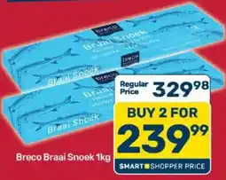 Pick n Pay Bereco Braai Snoek offer