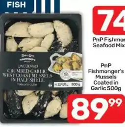 Pick n Pay PnP Fishmonger's Mussels Coated in Garlic offer