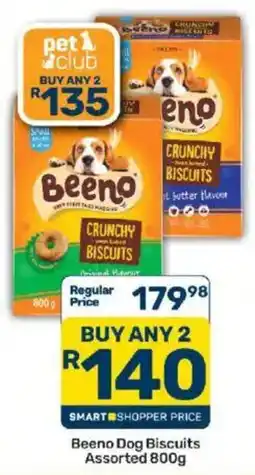 Pick n Pay Beeno Dog Biscuits Assorted offer