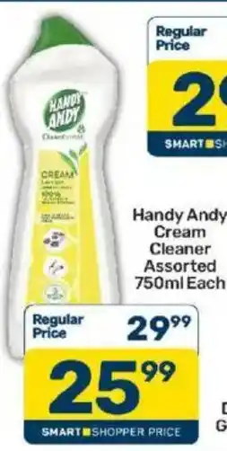 Pick n Pay Handy Andy Cream Cleaner Assorted offer
