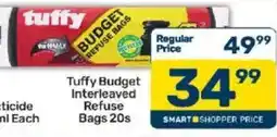 Pick n Pay Tuffy Budget Interleaved Refuse Bags offer