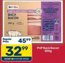 Pick n Pay PnP Back Bacon offer
