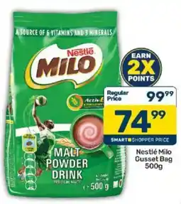Pick n Pay Nestlé Milo Gusset Bag offer