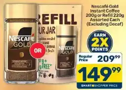 Pick n Pay Nescafe Gold Instant Coffee Assorted offer