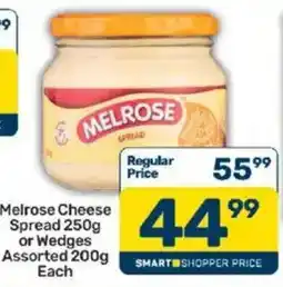 Pick n Pay Melrose Cheese Spread Assorted offer