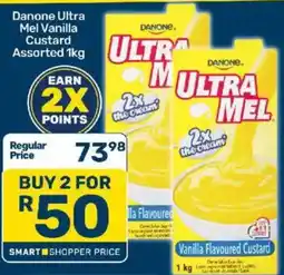 Pick n Pay Danone Ultra Mel Vanilla Custard Assorted offer
