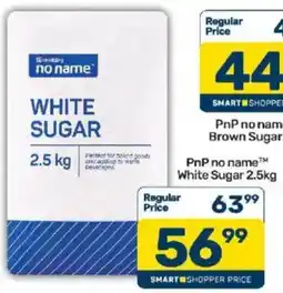 Pick n Pay PnP no name White Sugar offer