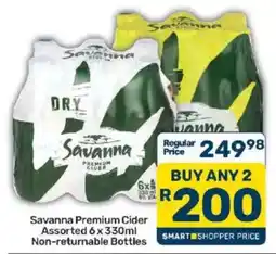Pick n Pay Savanna Premium Cider Assorted offer