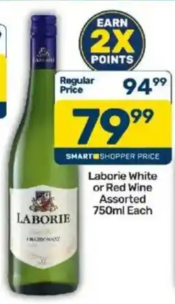 Pick n Pay Laborie White or Red Wine Assorted offer