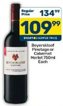 Pick n Pay Beyerskloof Pinotage offer