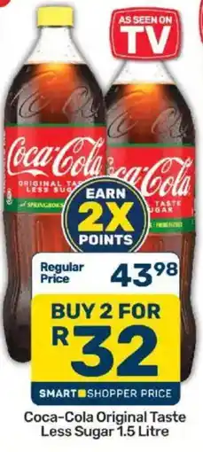 Pick n Pay Coca-Cola Original Taste Less Sugar offer